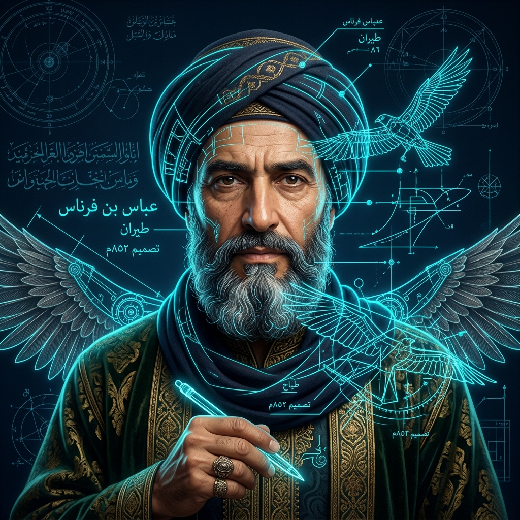 Abbas Ibn Firnas Hologram