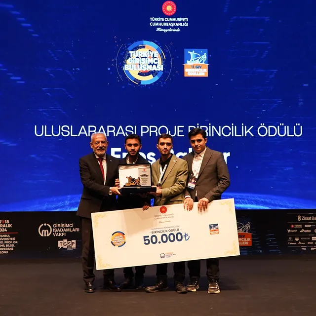 Türkiye Girişimci Buluşması 1.lik Ödülü
